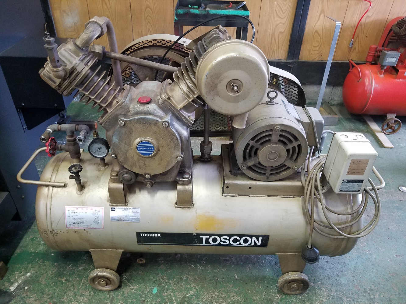 コンプレッサー 3.7kw,中古,機械,買取