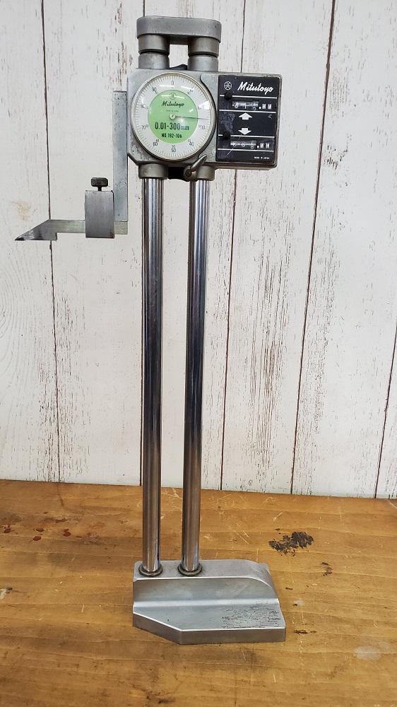 ハイトゲージ　ダイヤル式　300ｍｍ　ミツトヨ,中古,機械,買取