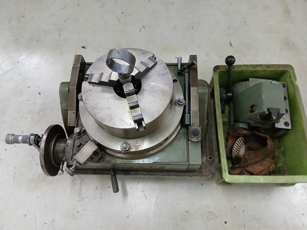 傾斜円テーブル　NST-300HP　日研工作所製　1976年製　中古機,中古,機械,買取