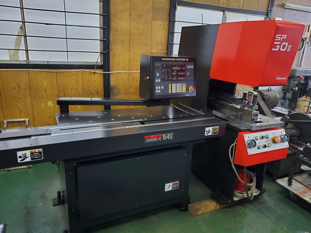 セットプレス　アマダ製　SP-30Ⅱ(ss154Ⅳ）　中古機,中古,機械,買取
