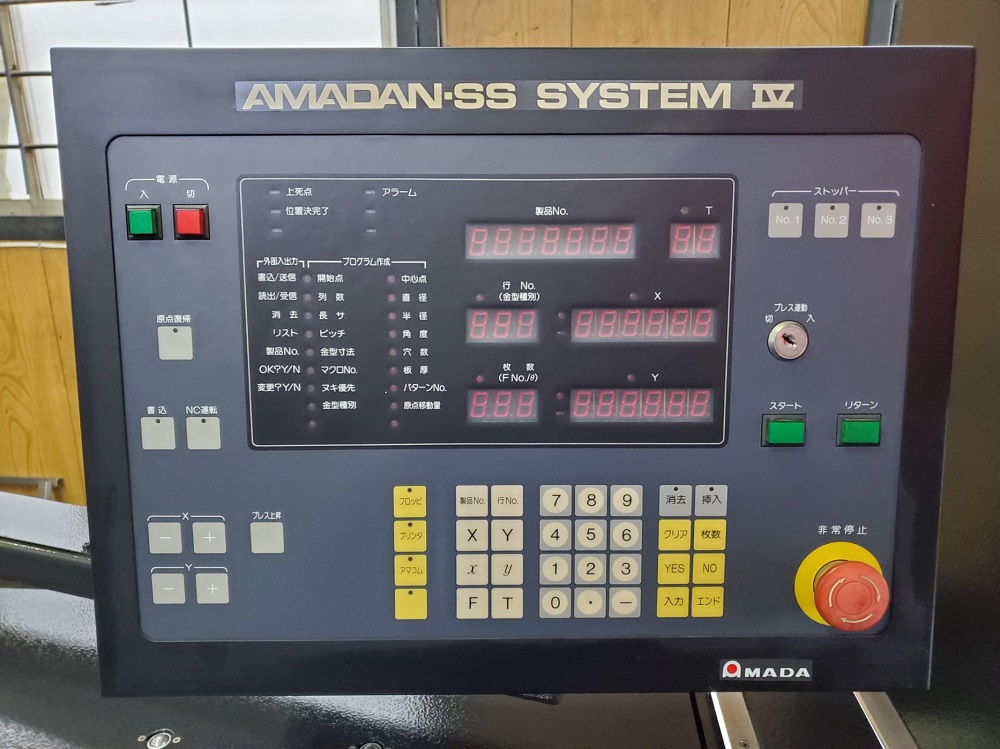 セットプレス　アマダ製　SP-30Ⅱ(ss154Ⅳ）　中古機