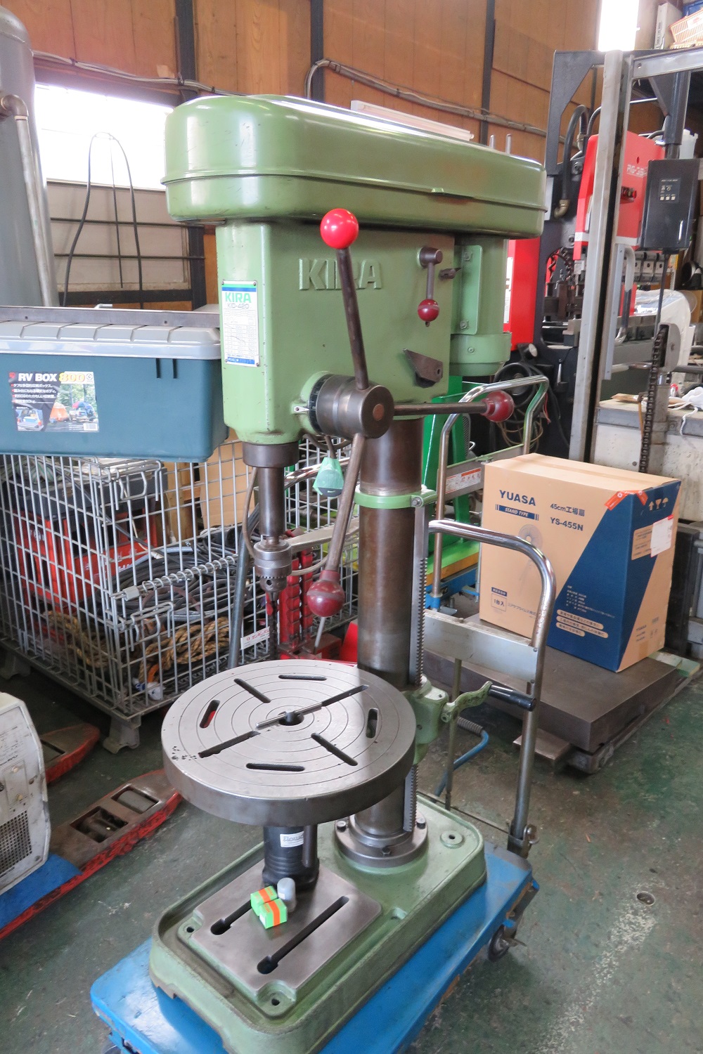 ボール盤 Kira製 Kid 4 コスモマシン 中古機械の販売 買取 修理のスペシャリスト