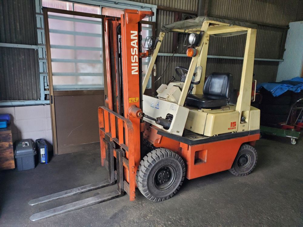 フォークリフト 1.5t ガソリン 日産 NH01 [NH230314M] : コスモマシン 