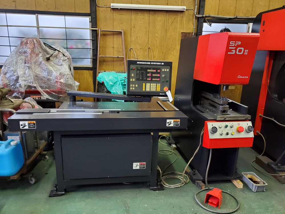 セットプレス　アマダ製　SP-30Ⅱ(ss154Ⅳ）　中古機,中古,機械,買取