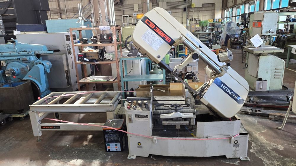 320mmロータリーバンドソー　日立工機製　CB32FB　中古機,中古,機械,買取
