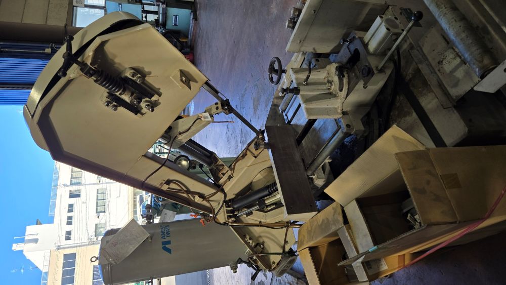 320mmロータリーバンドソー　日立工機製　CB32FB　中古機