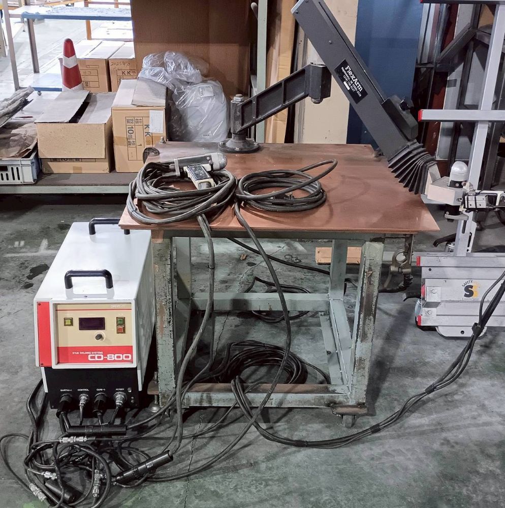 スタッド溶接機　日本ドライブイット製　CD-800　1991年　中古機,中古,機械,買取