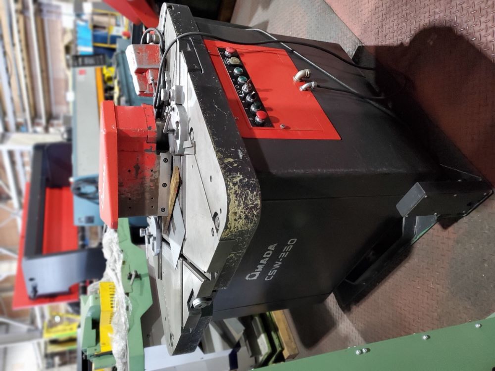 コーナシャー　CSW-250　アマダ製　中古機　1994年,中古,機械,買取