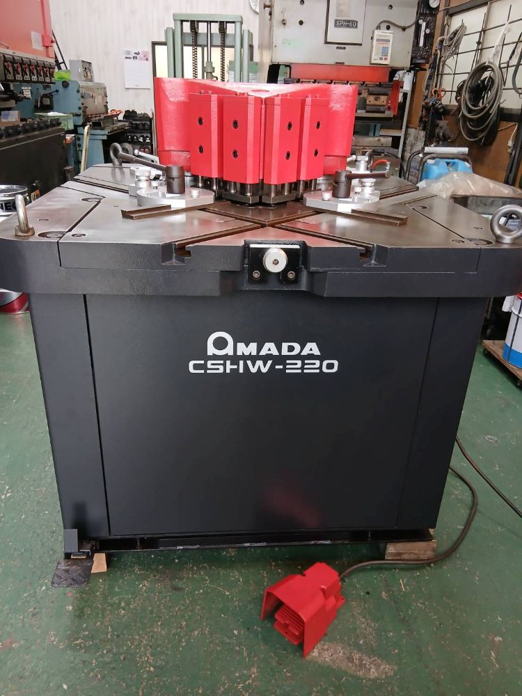 コーナーシャー　CSHW-220　アマダ製　1990年製　中古機,中古,機械,買取