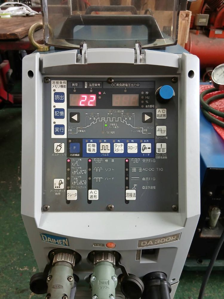 交直両用TIG溶接機　ダイヘン製　DA-300P(S-1)　2006年製　中古機　