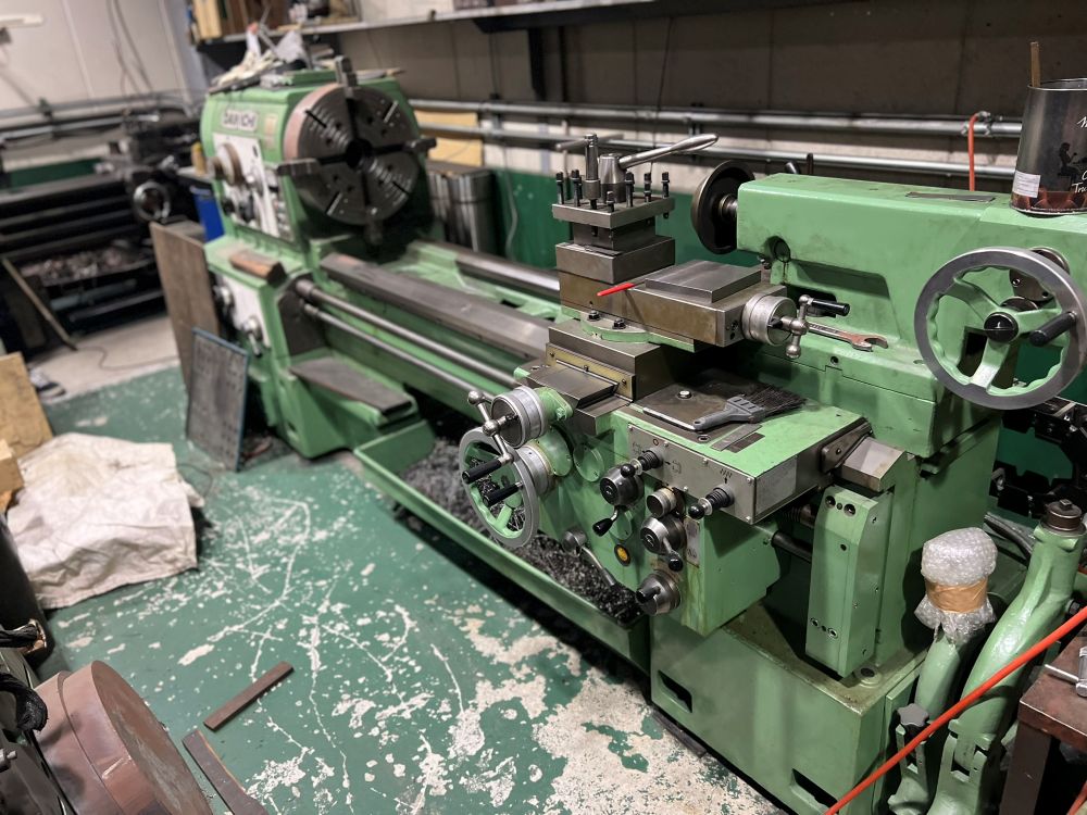 汎用旋盤　大日金属工業製　DLG-SHB　63×150　2017年　中古機,中古,機械,買取