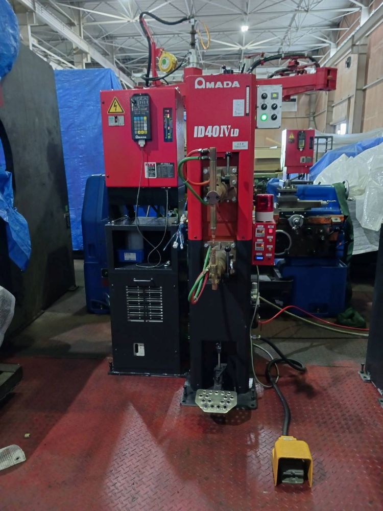 スポット溶接機　アマダ　ID40Ⅳ LD　2018年　35KVA　中古機,中古,機械,買取