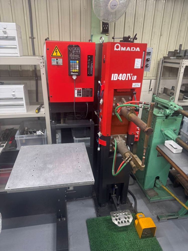 スポット溶接機　アマダ　ID40Ⅳ LD　2018年　35KVA　中古機,中古,機械,買取
