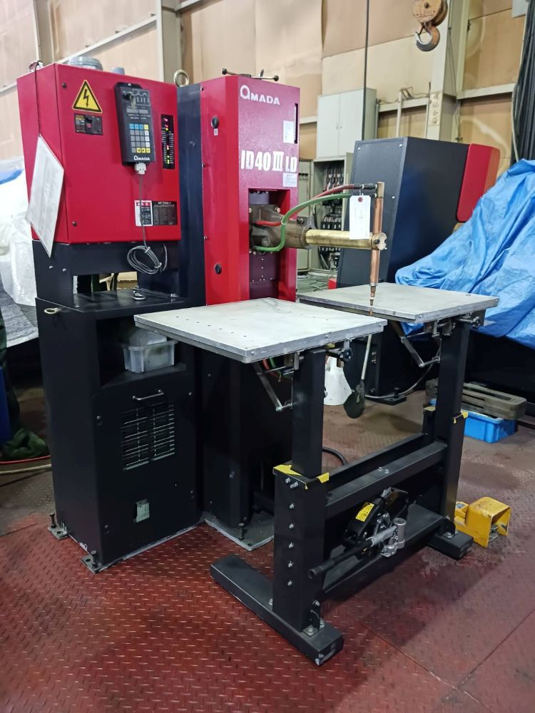 スポット溶接機　アマダ　ID40Ⅲ LD　2007年　35KVA　中古機,中古,機械,買取