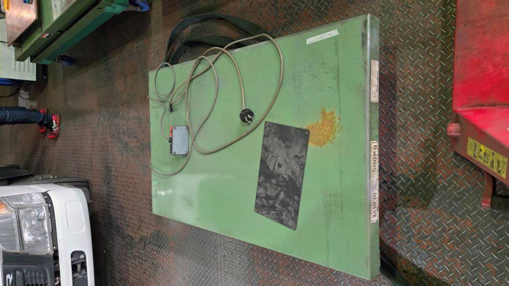 テーブルリフター　北川精機製　KFL-0508A　500Kg　中古機