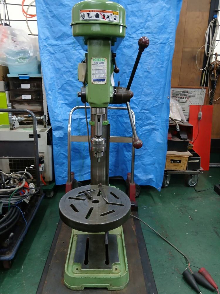 卓上ボール盤　キラ製　KID-420　中古機,中古,機械,買取