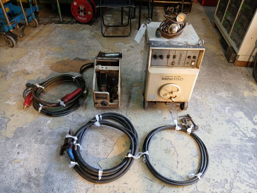 CO2半自動溶接機　パナソニック　YD-180R5　1996年　中古機,中古,機械,買取