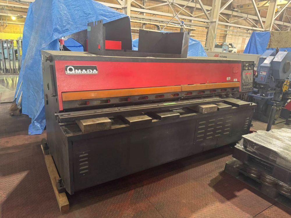 シャーリング(2.5m･油圧）　アマダ製　NS-2535　1989年　中古機,中古,機械,買取