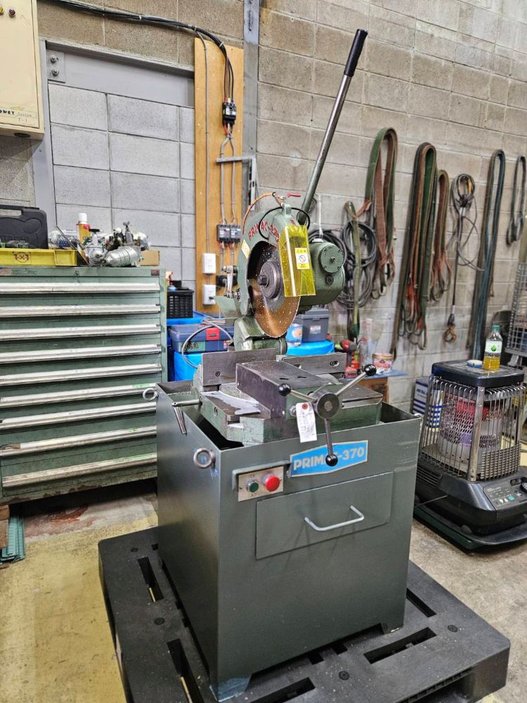 メタルソー　大同興業製　PRIMAC-370　角度切り　中古機