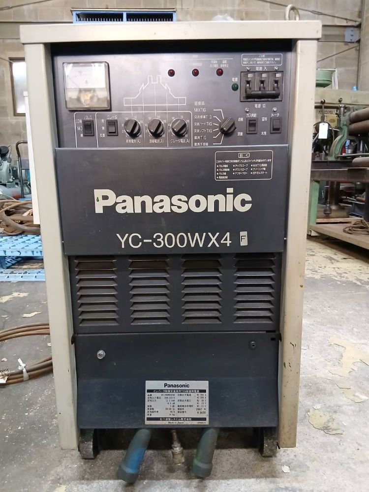 交直両用TIG溶接機　パナソニック製　YC-300WX4　2007年製　中古機,中古,機械,買取