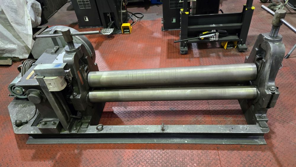 3本ロール　河合製作所製　1250×6　6型　1991年製　中古機,中古,機械,買取