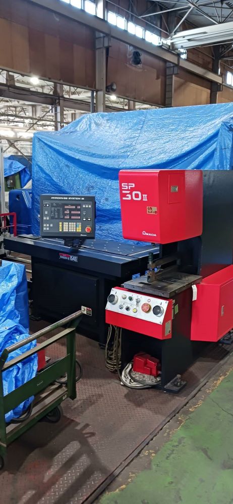 セットプレス　アマダ製　SP-30Ⅱ(ss154Ⅳ）　中古機,中古,機械,買取