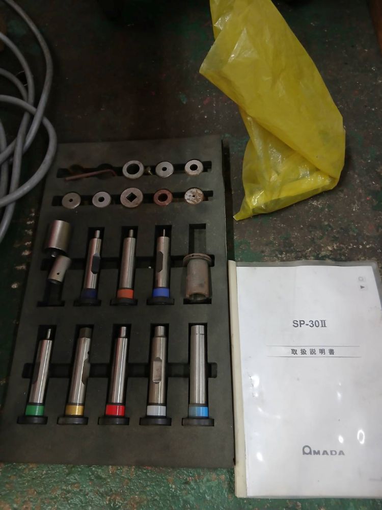 セットプレス　アマダ製　SP-30Ⅱ(マルチストッパー付）　中古機