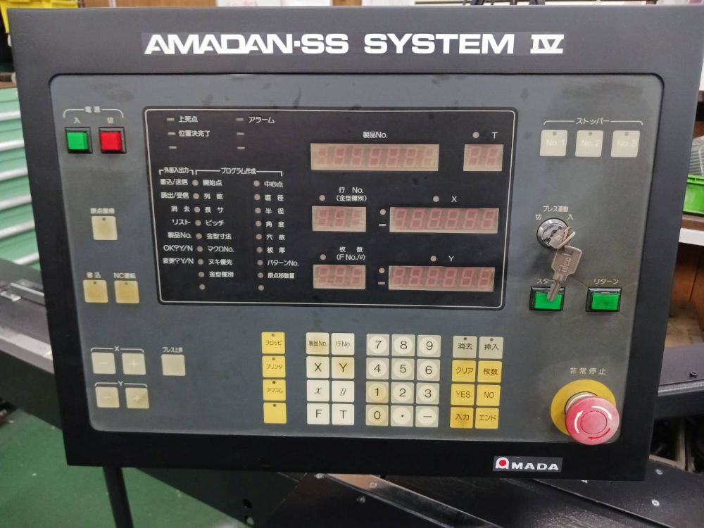 セットプレス　アマダ製　SP-30Ⅱ(SS304Ⅳ）　中古機