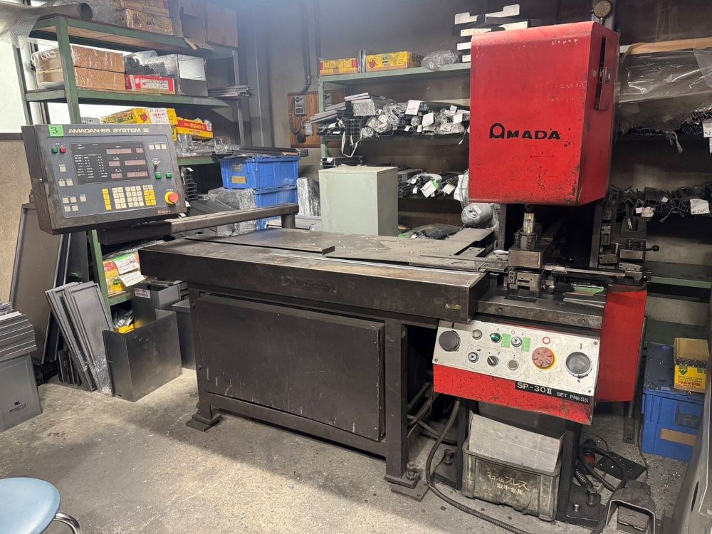 セットプレス　アマダ製　SP-30Ⅱ(ss104Ⅳ）　中古機,中古,機械,買取
