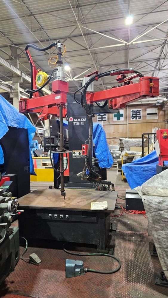 テーブルスポット溶接機　アマダ　TS-2　40KVA　中古機,中古,機械,買取