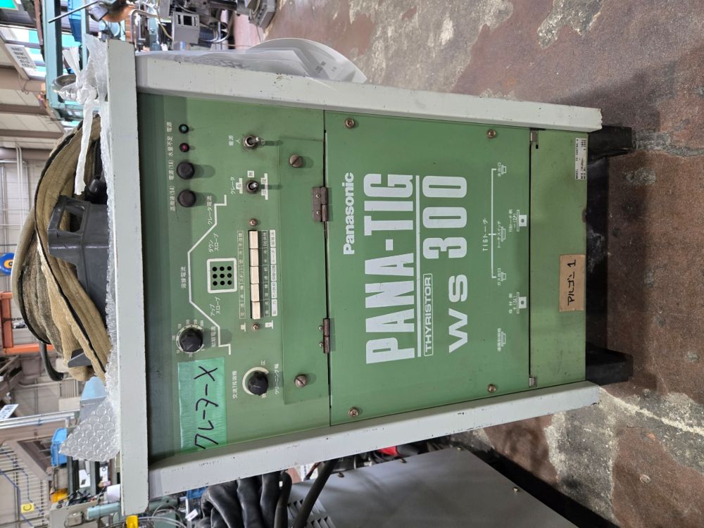 交直両用TIG溶接機　パナソニック製　WS-300　1991年製　中古機,中古,機械,買取